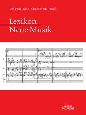 cover image of Lexikon Neue Musik